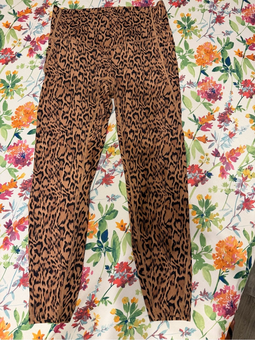 HALARA size Large Leopard Print Leggings, NEW, $28